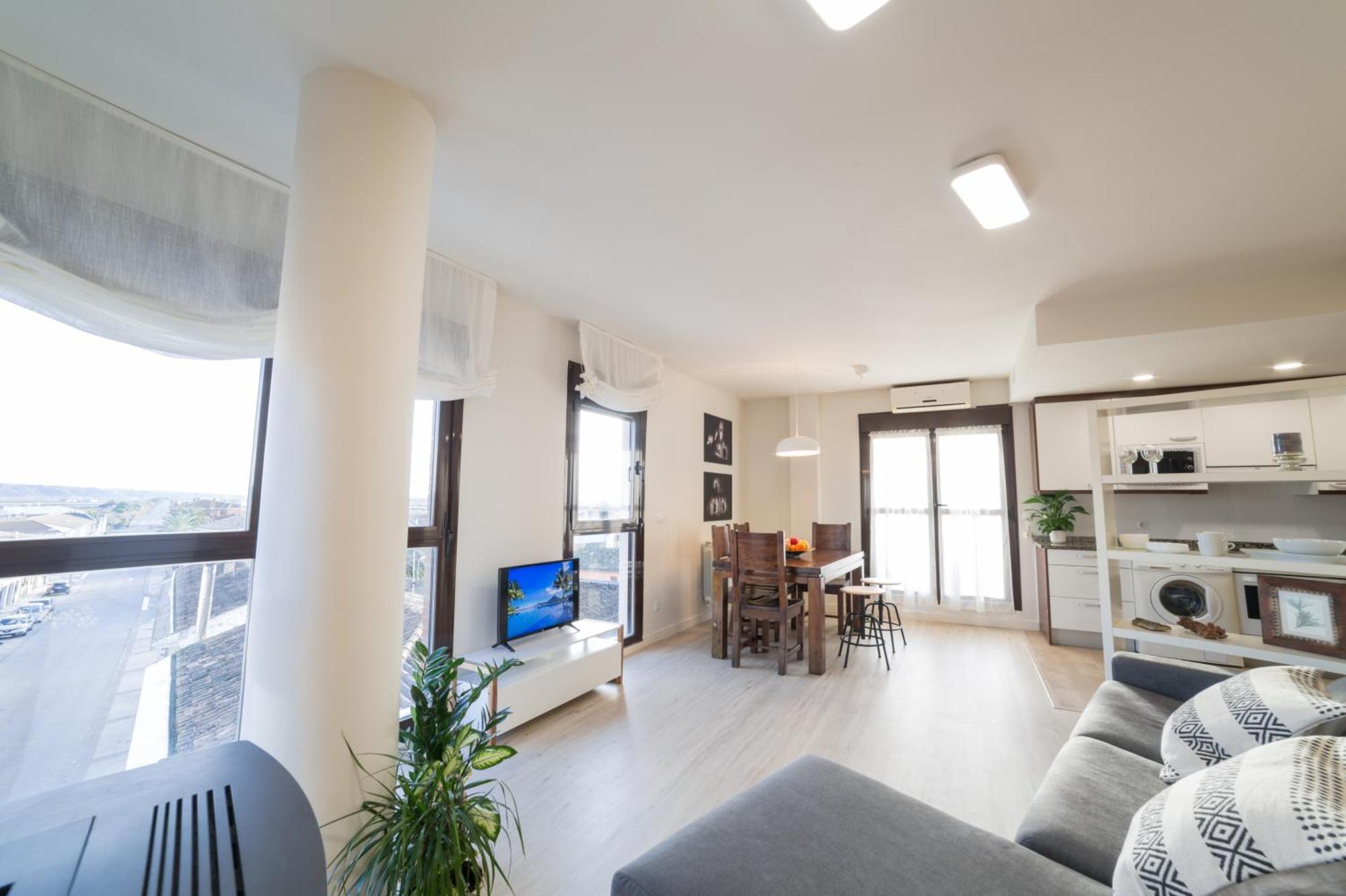 Apartamento Atico Bardenas Арґедас Екстер'єр фото